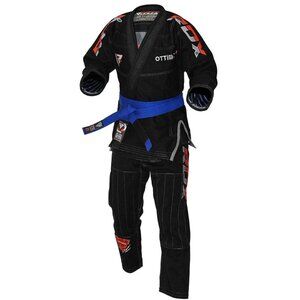 BJJ Gi RDX S Ottimo 3.0 Black Size A0 Built in Rash Guard
